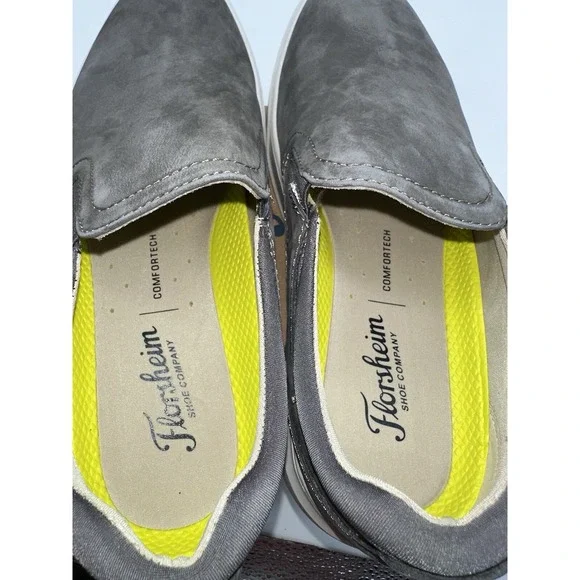 Tried On Florsheim Premier Plain Toe Slip On Sneaker Men's size 7M - Picture 8 of 9